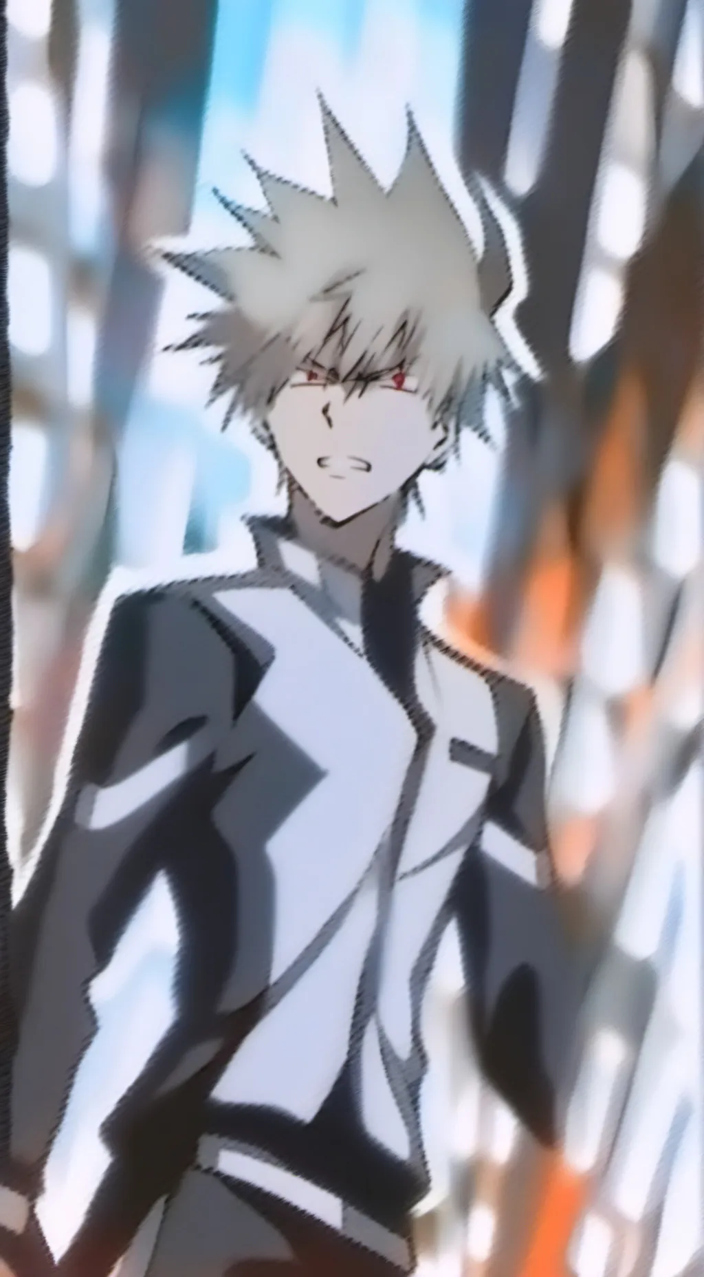 ai character: Katsuki Bakugo background