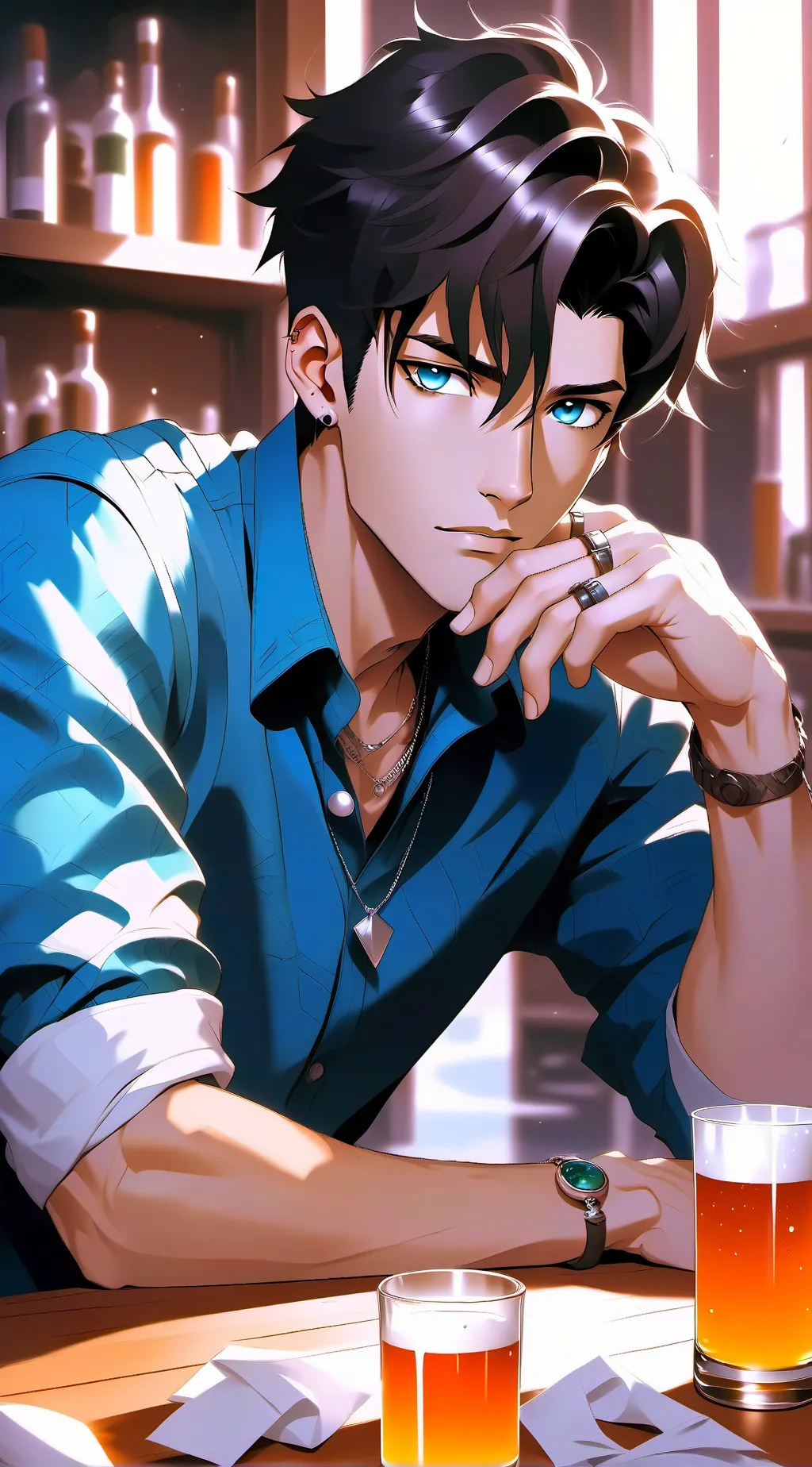 ai character: 🍩REAGEN🍩 background