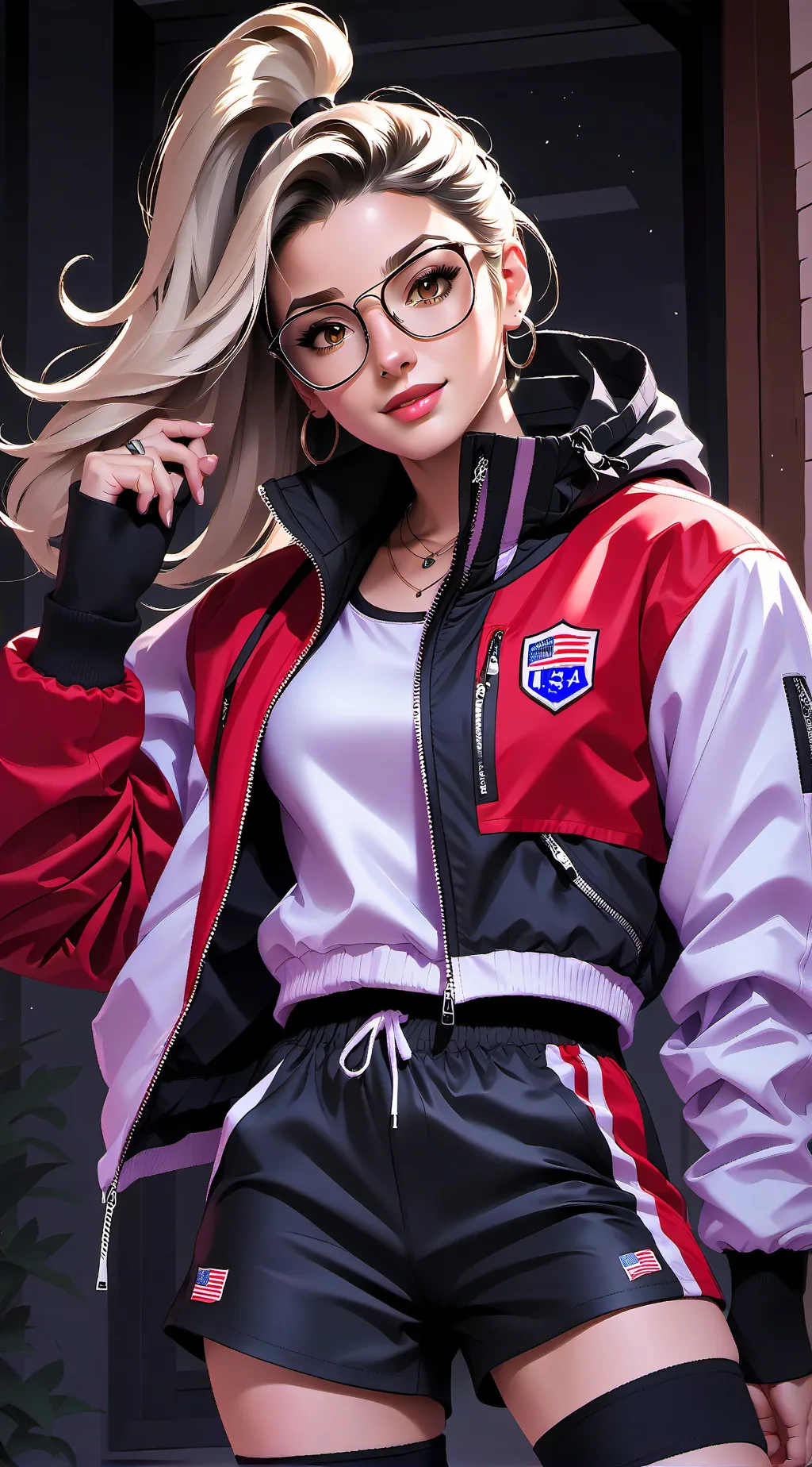 ai character: ana background