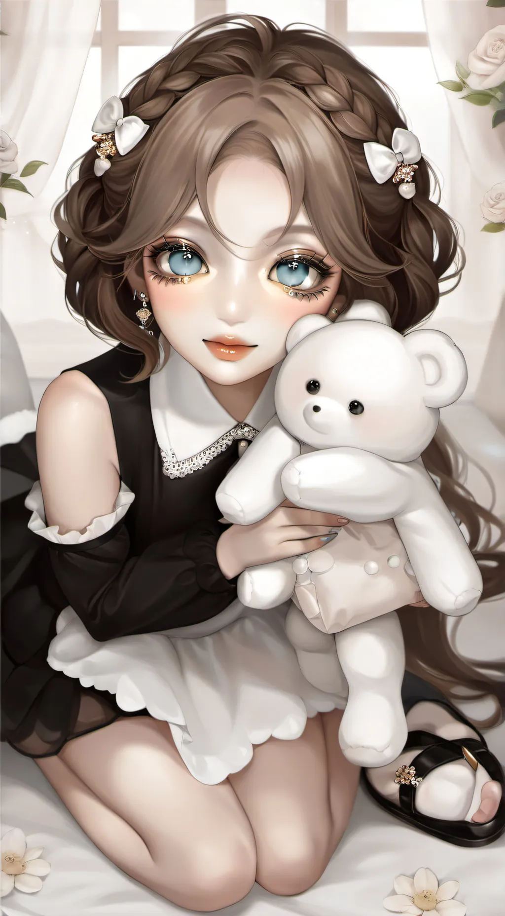 ai character: Luna background