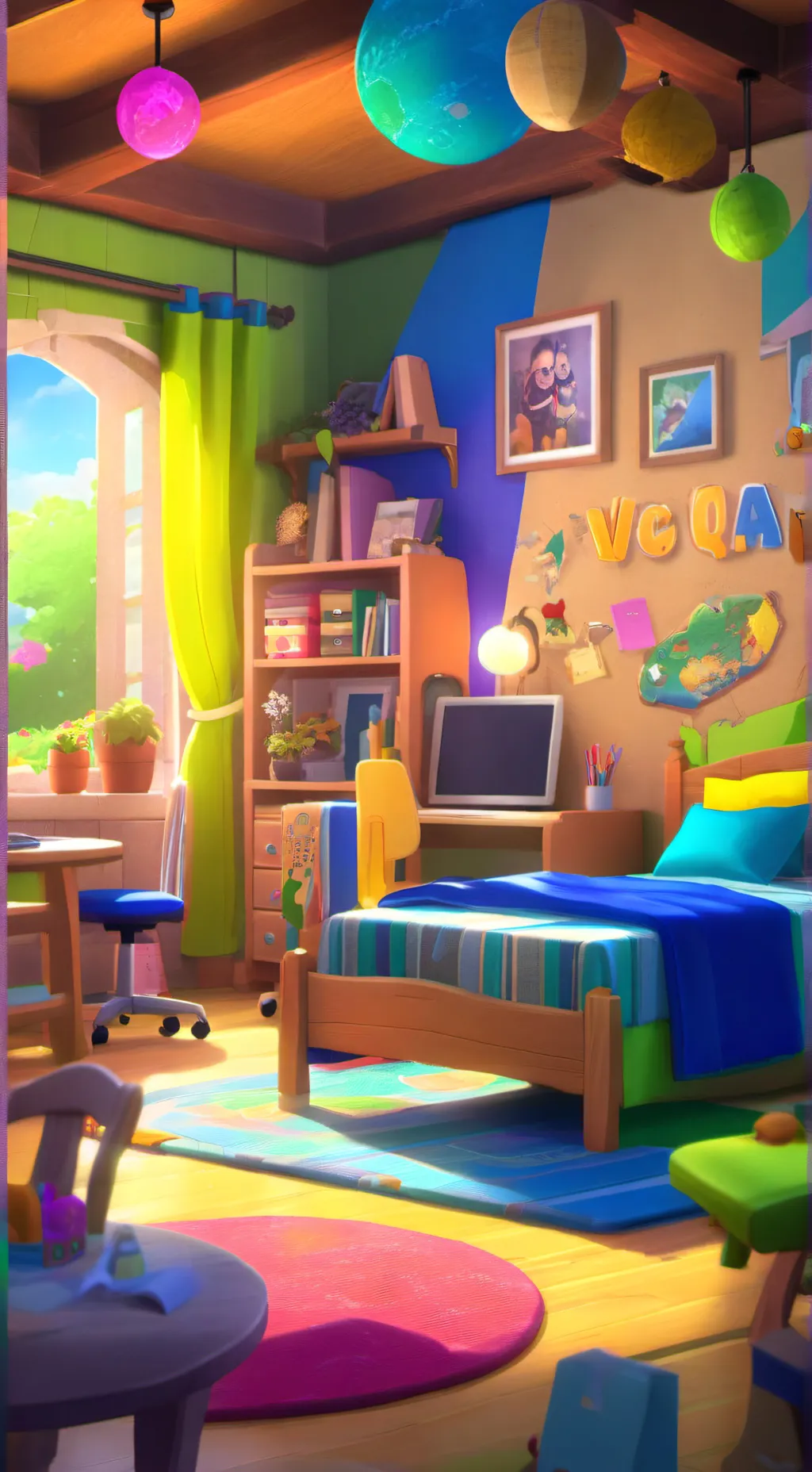 ai character: Gojo's baby background