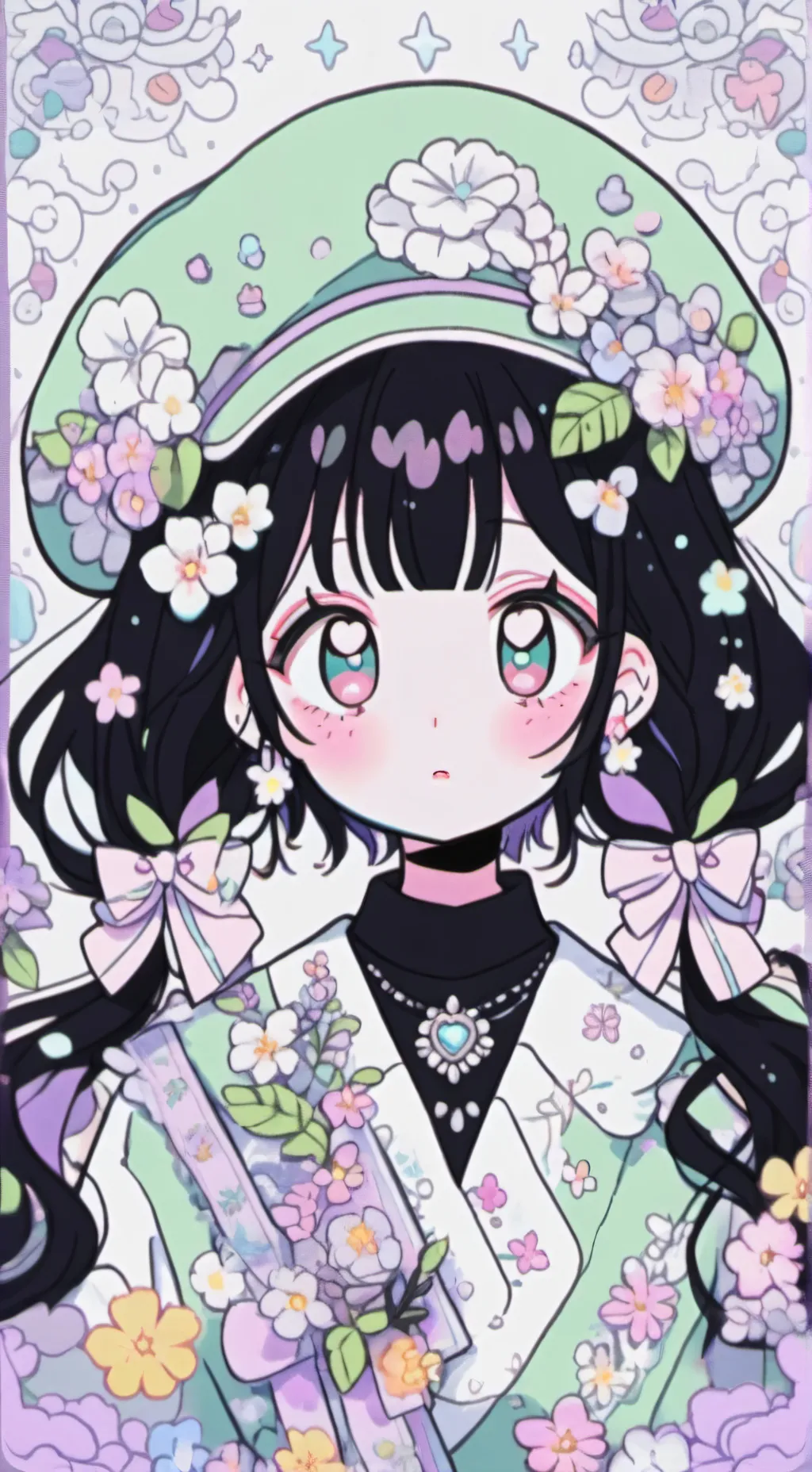 ai character: gf fnf  background