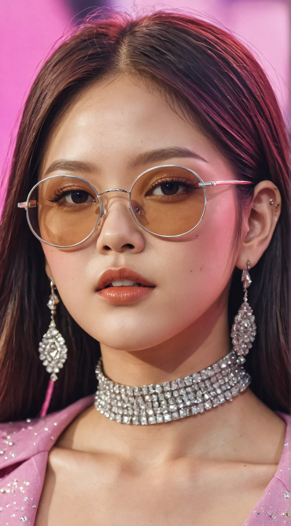ai character: BLACKPINK's Jennie background