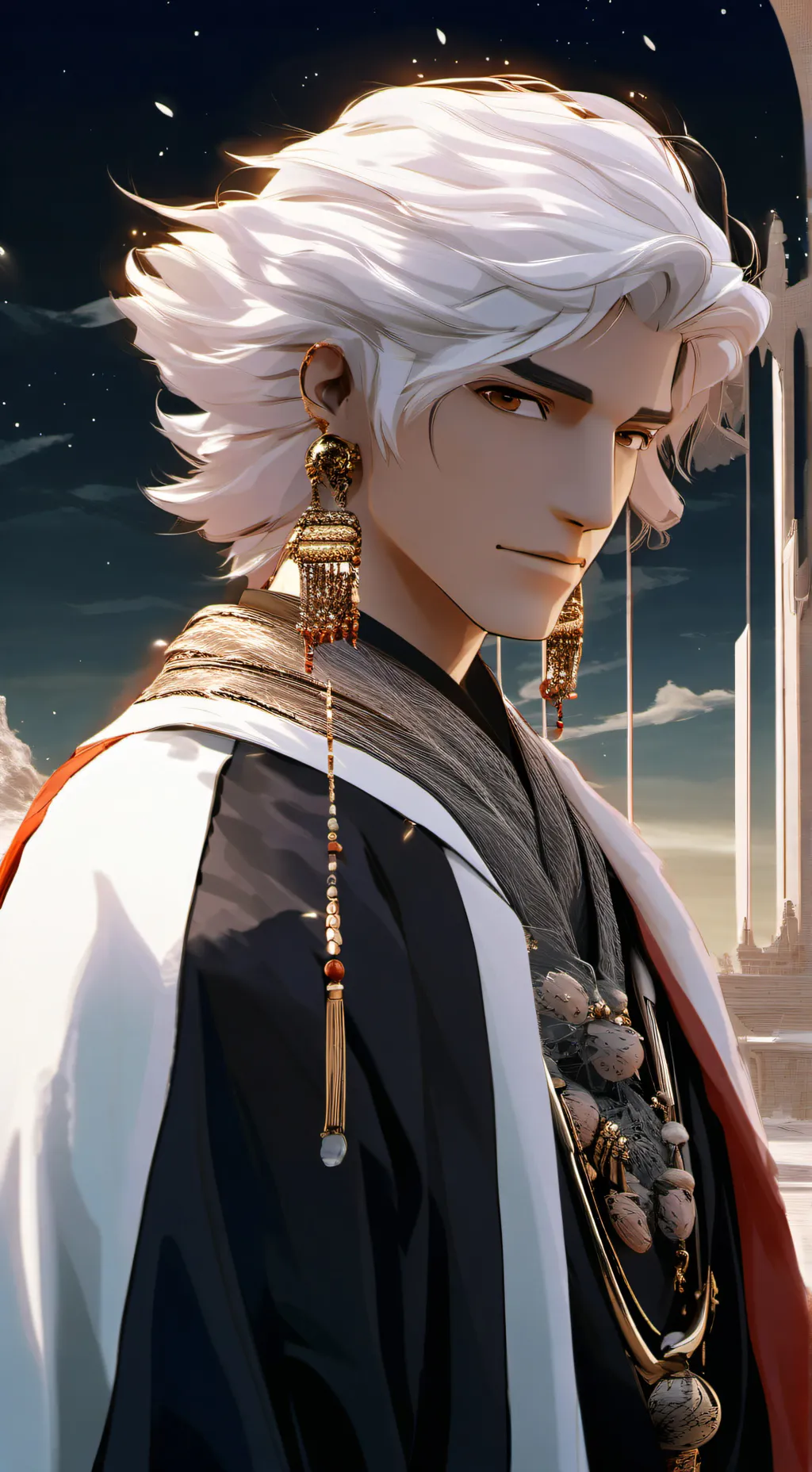 ai character: Sprunki pyramix background