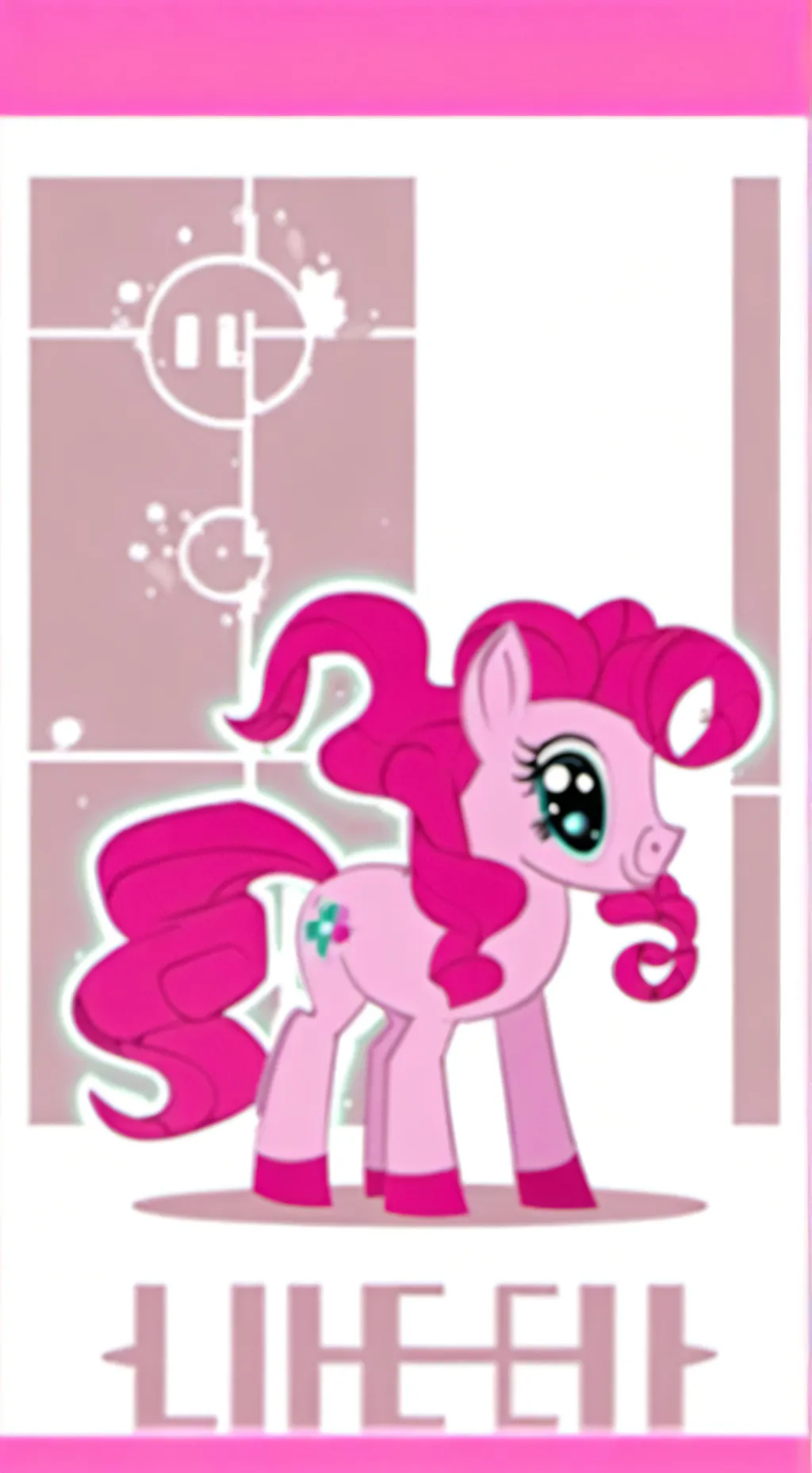 ai character: pinkie pie  background