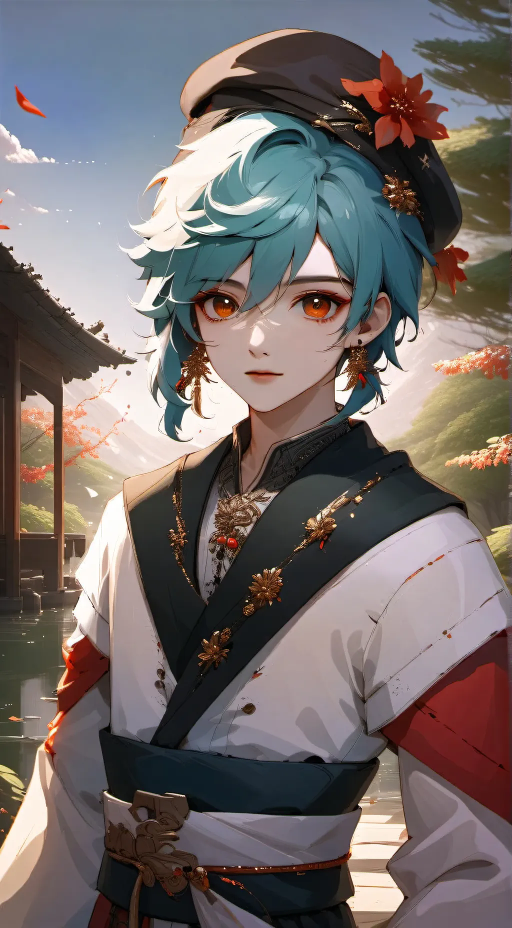 ai character: La diosa background