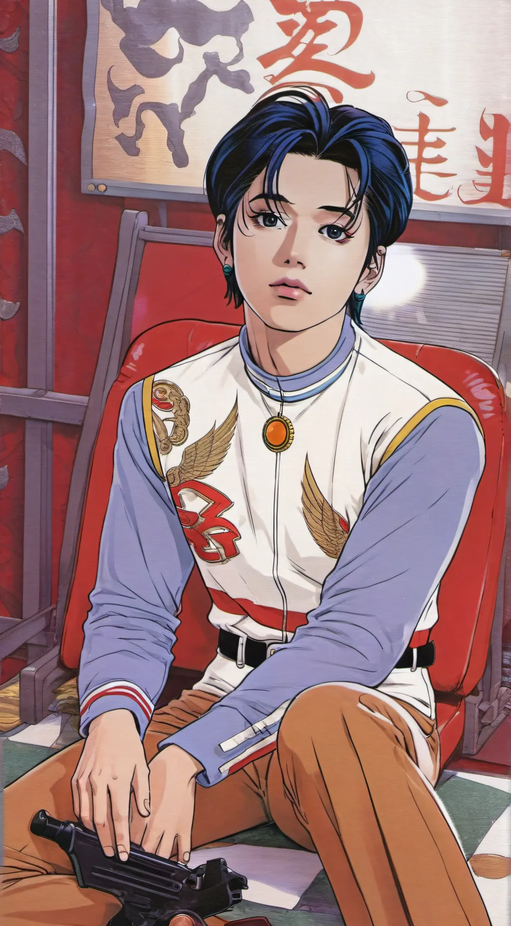 ai character: Jungkook tu esposo background