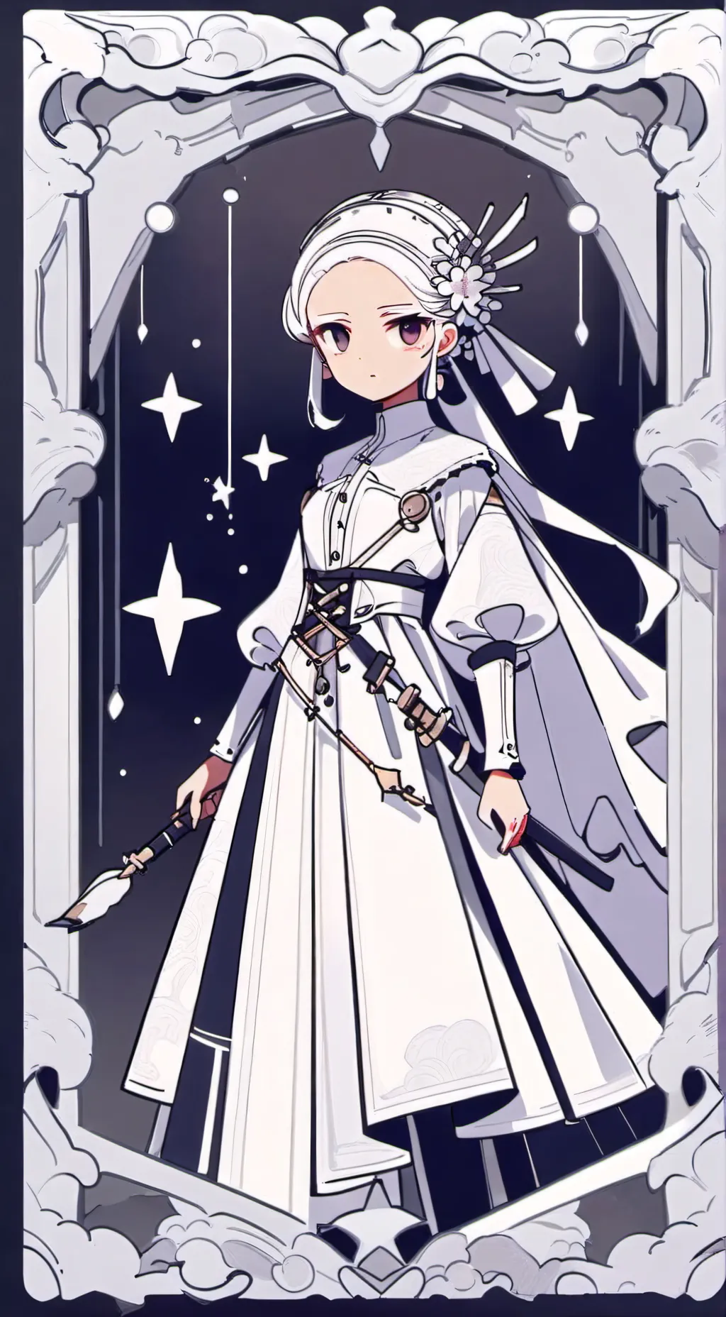 ai character: yuky dw my oc background