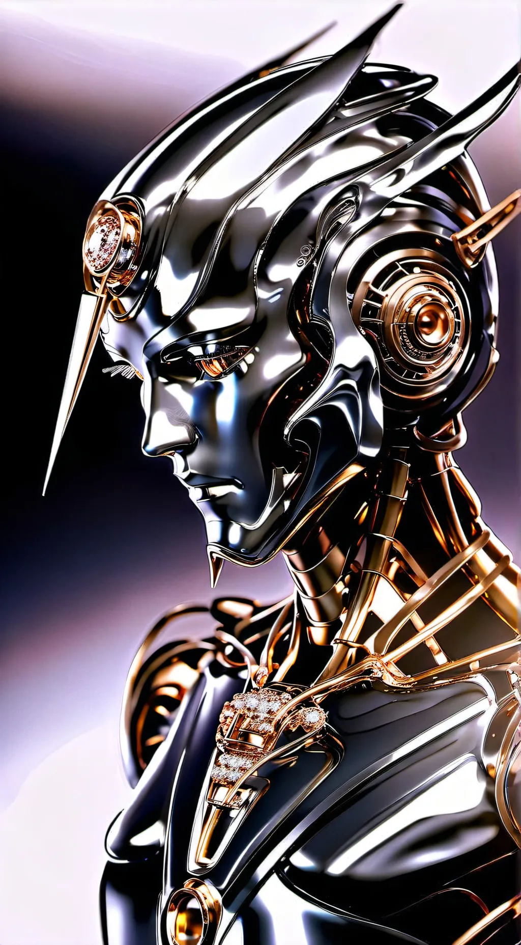 ai character: ._. background