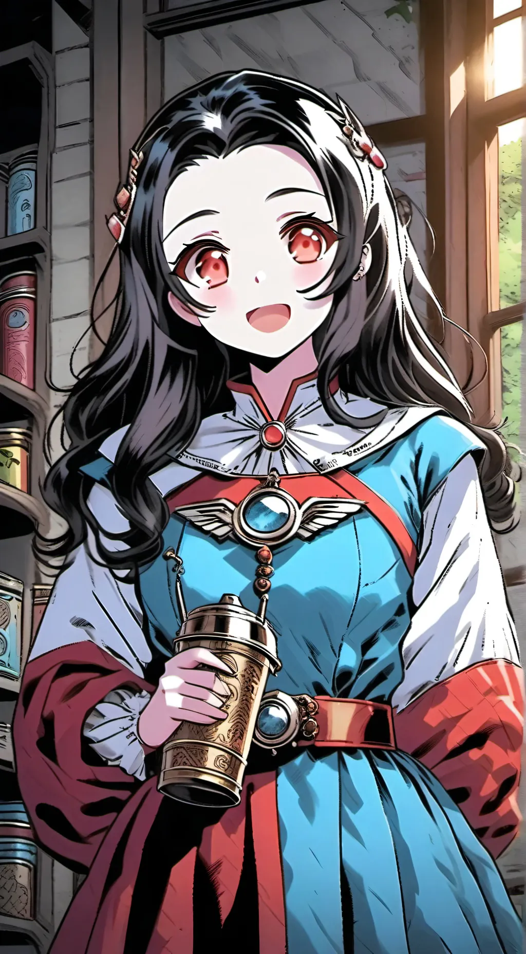 ai character: nezuko  background