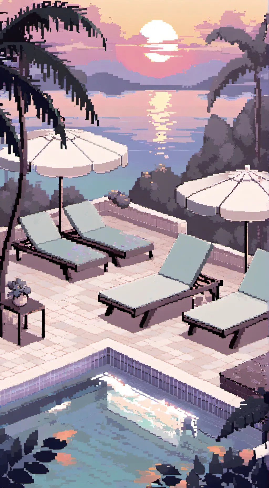 ai character: MHA SPRING BREAK background