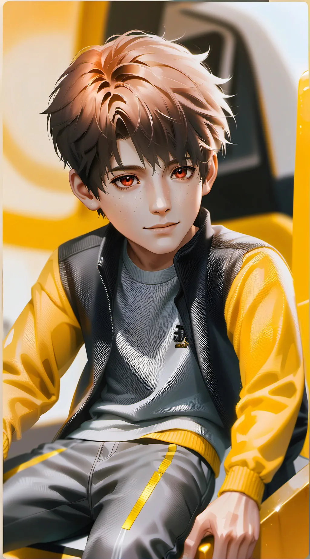 ai character: W I L L Y🤡 background