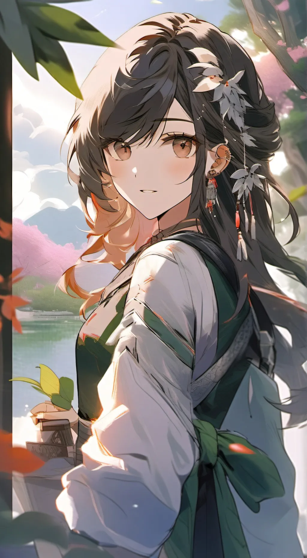 ai character: Victoria background