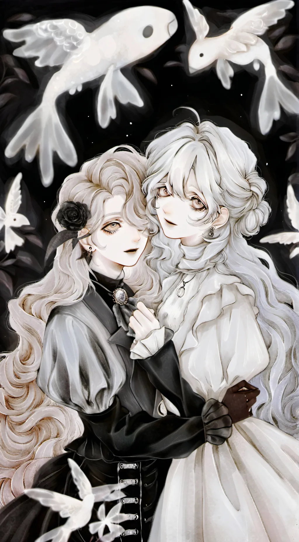 ai character: dw joy infection  background