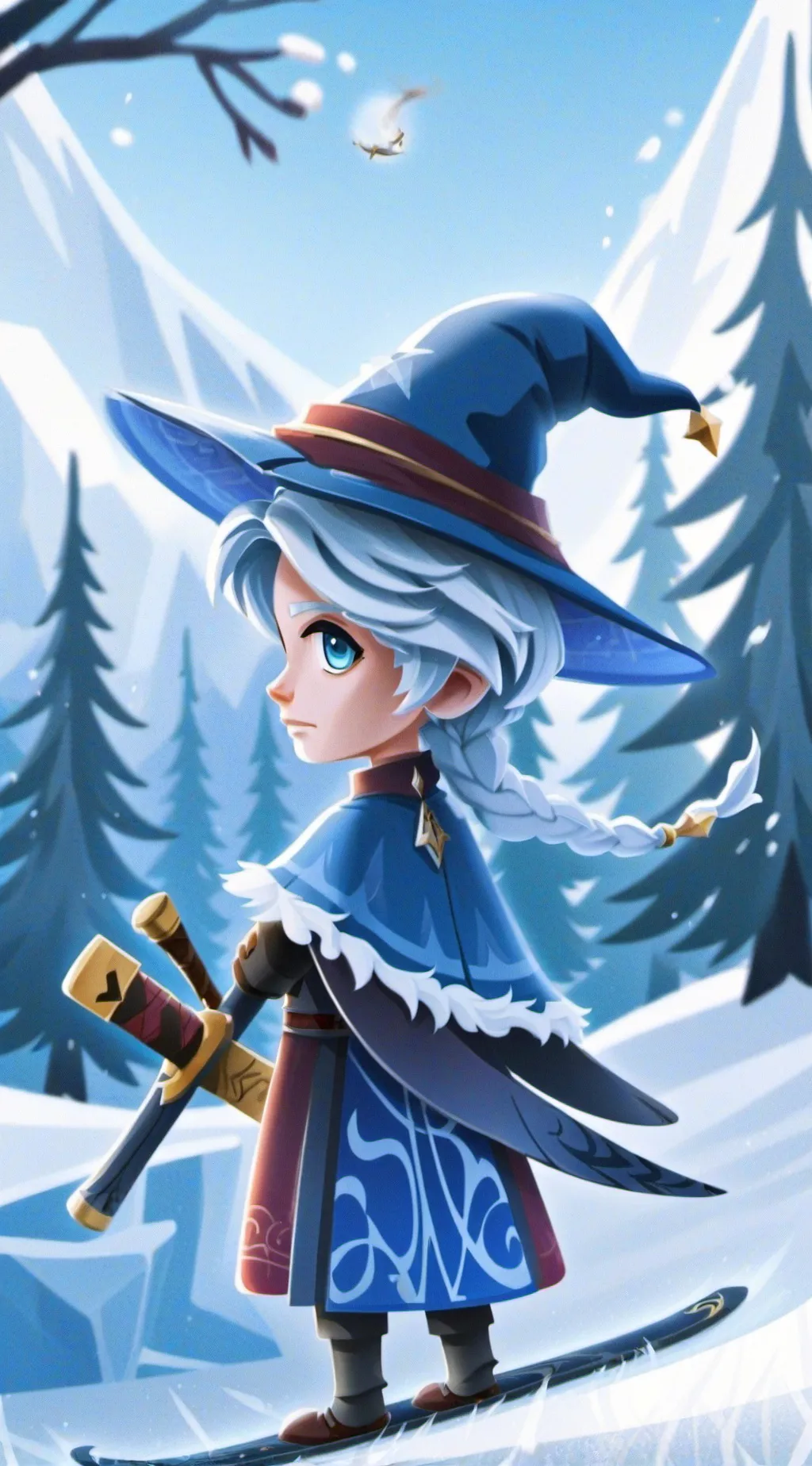 ai character: Leave background