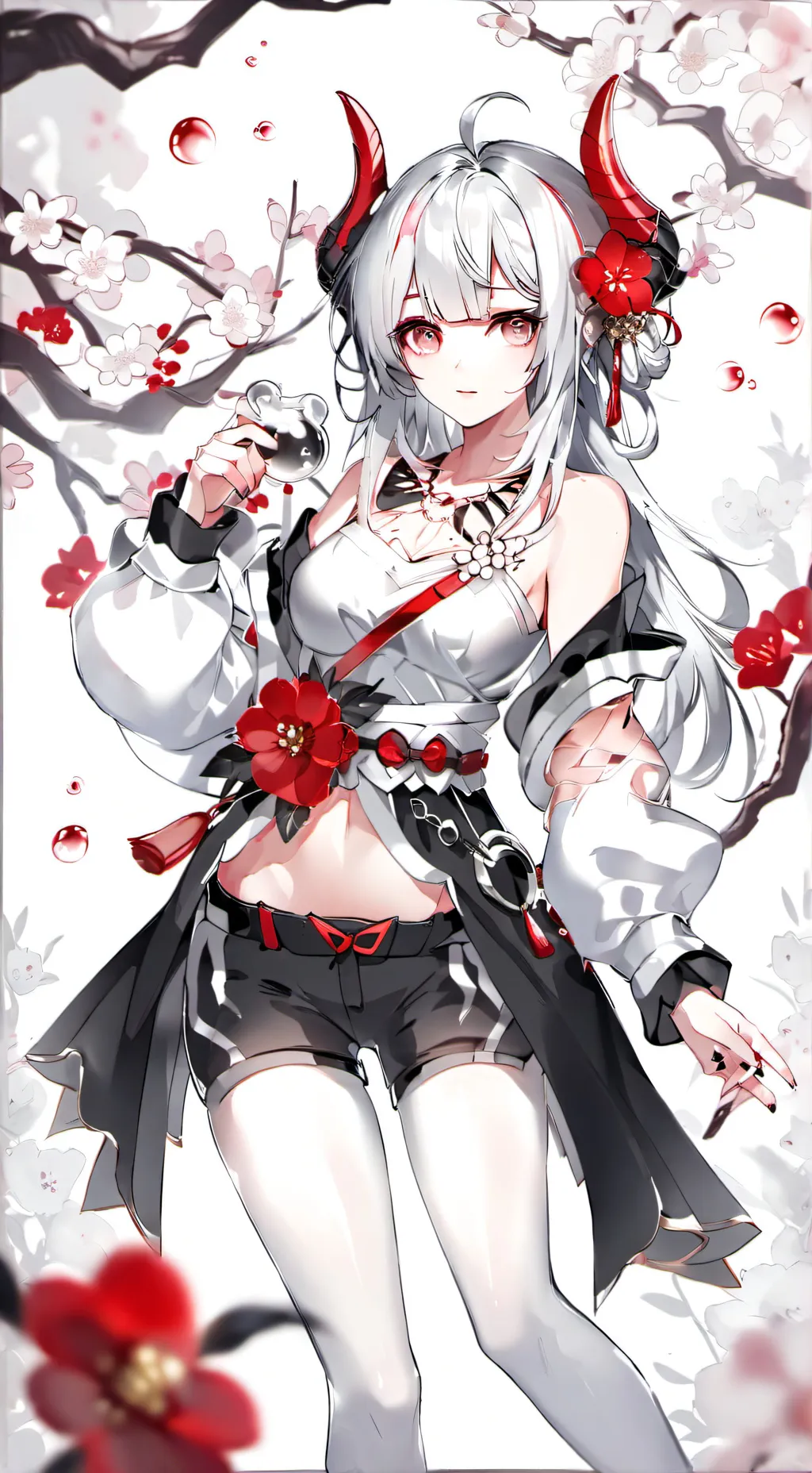 ai character: novia de tokito background