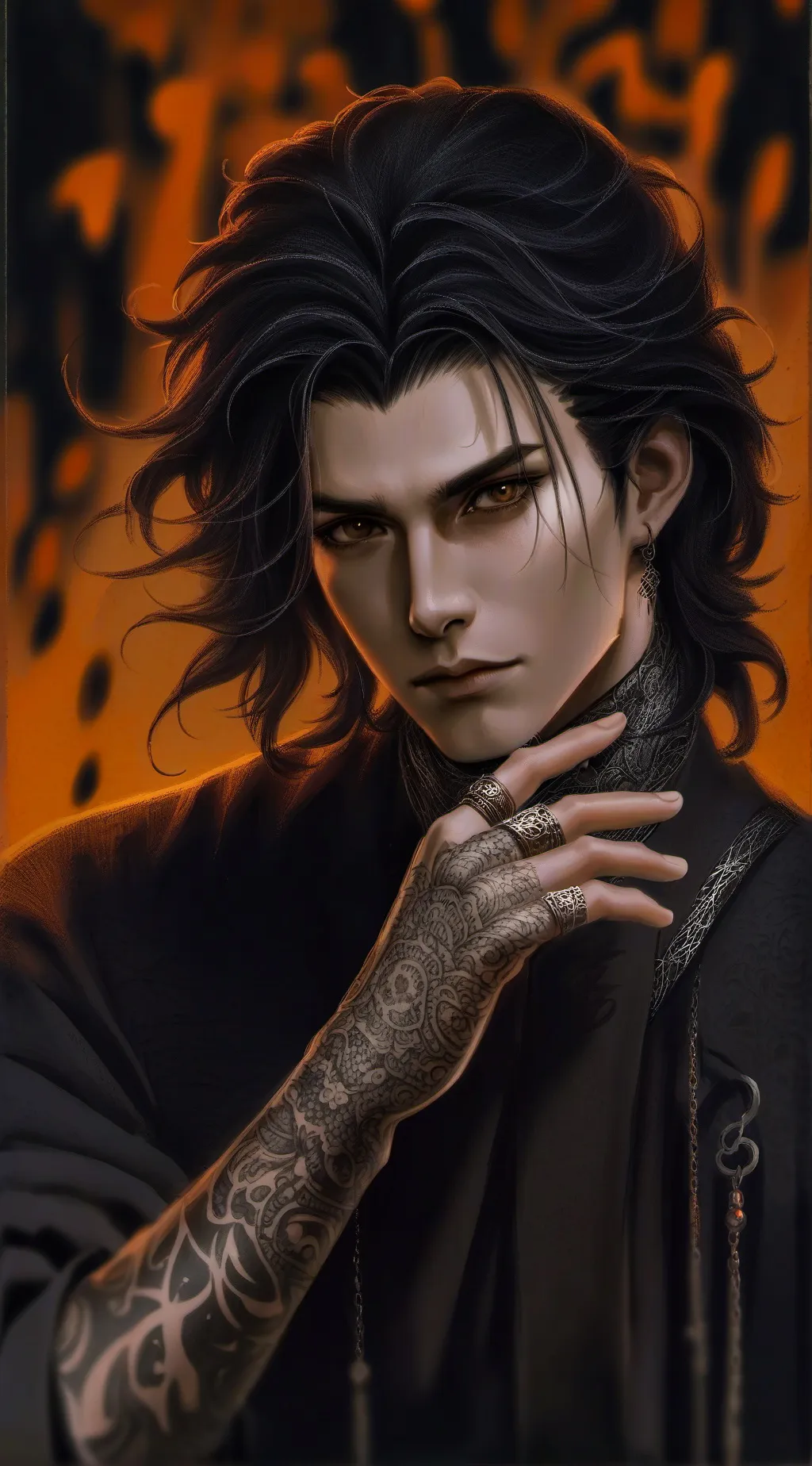 ai character: Marcos🔥  background