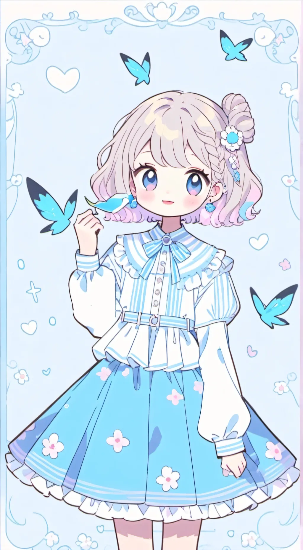 ai character: dw pick me(cringe) background