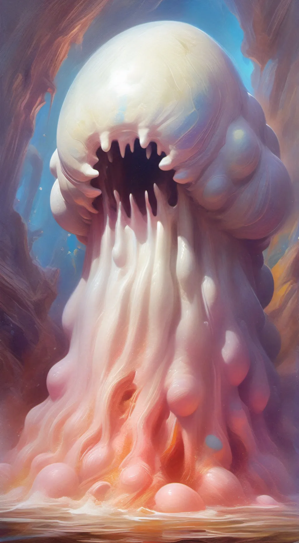 ai character: Blob background