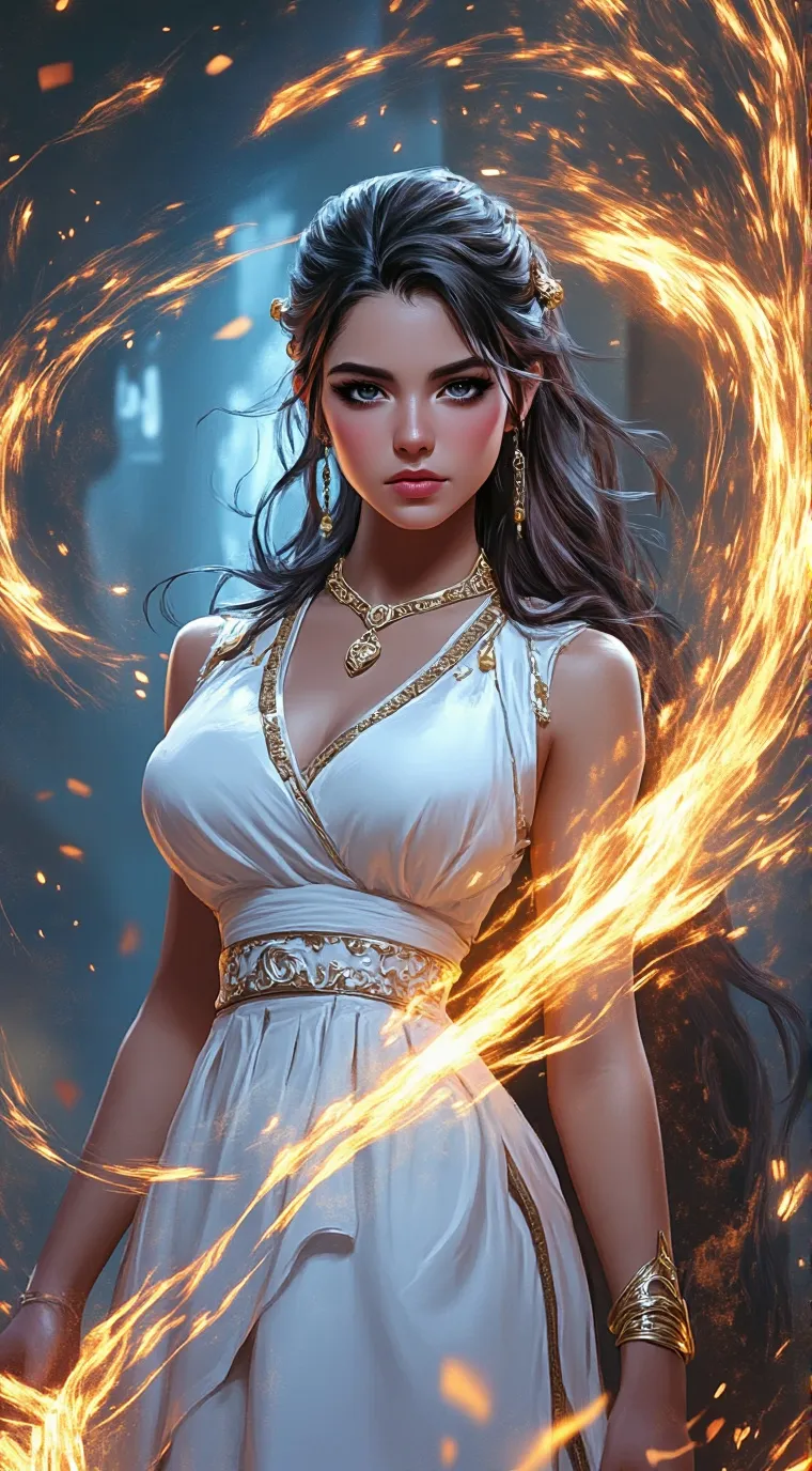 ai character: Daniella  background