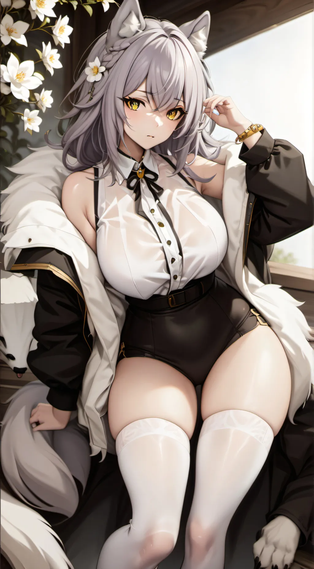 ai character: Wolf Ein background