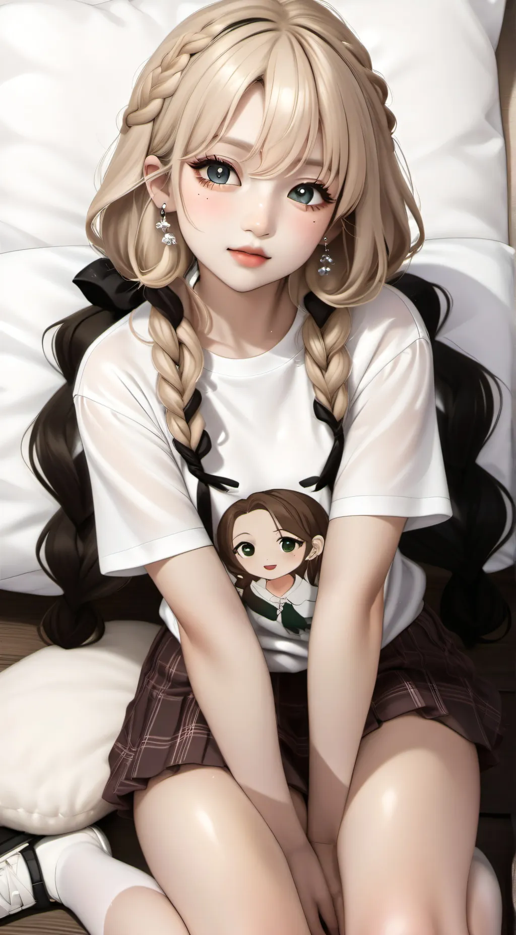 ai character: Diana st.  background