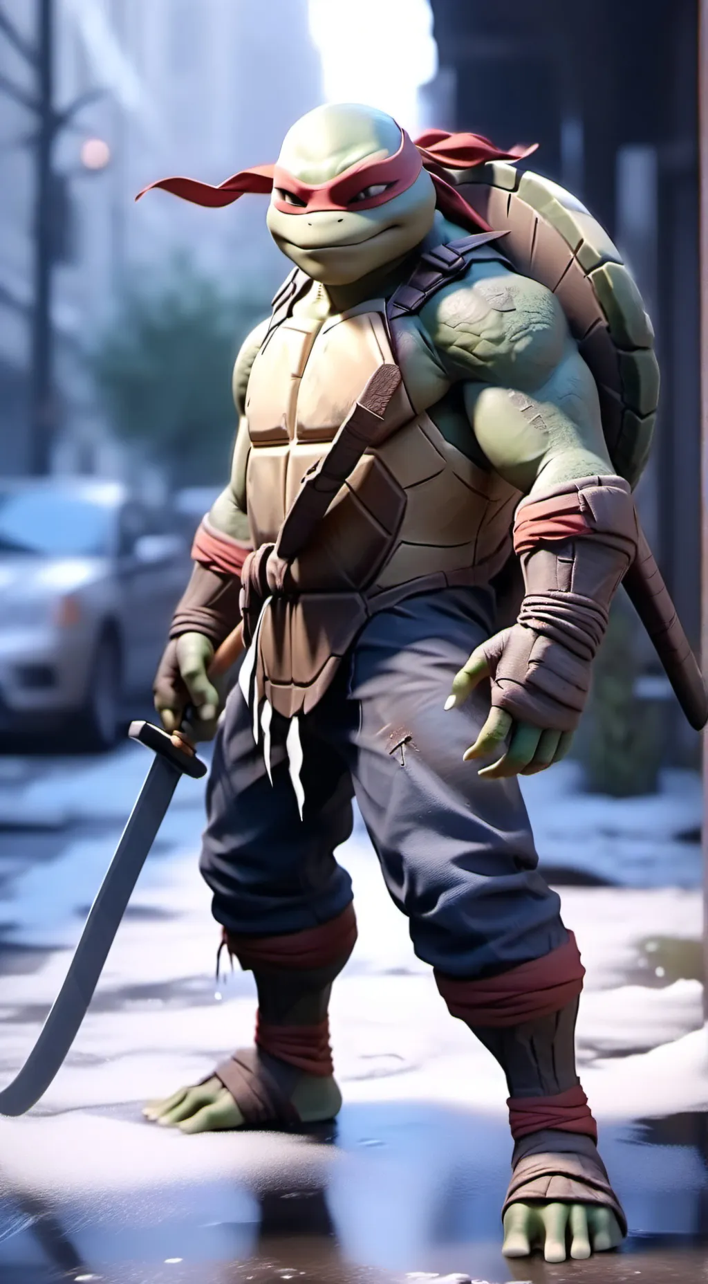 ai character: Tmnt background
