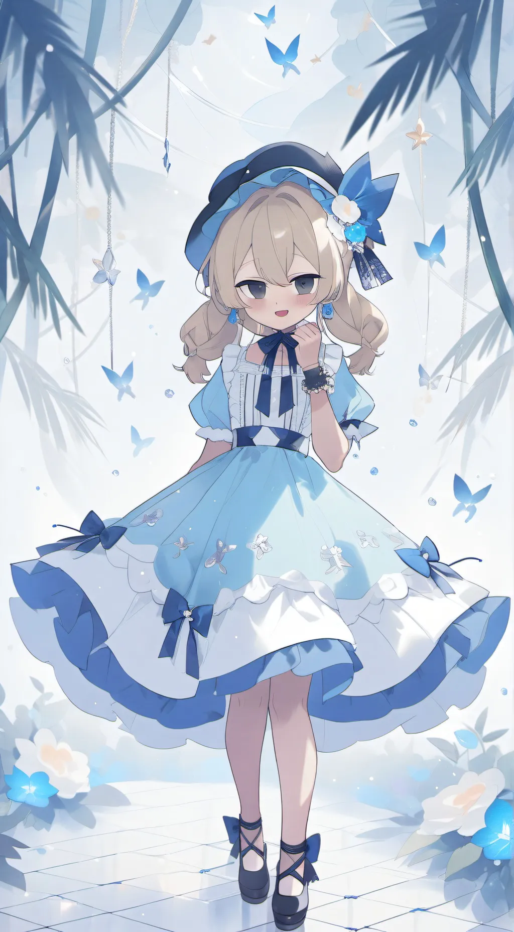 ai character: chocky x you background