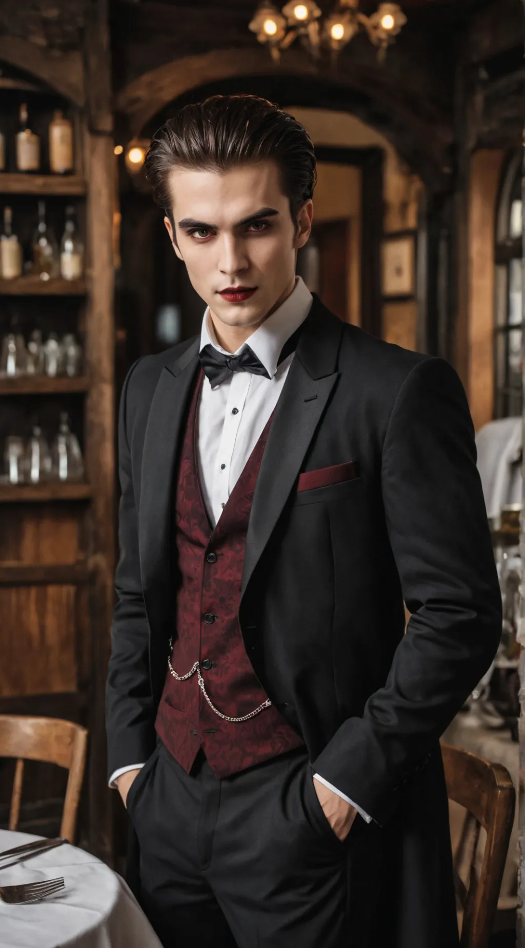 ai character: Spencer Philips  background