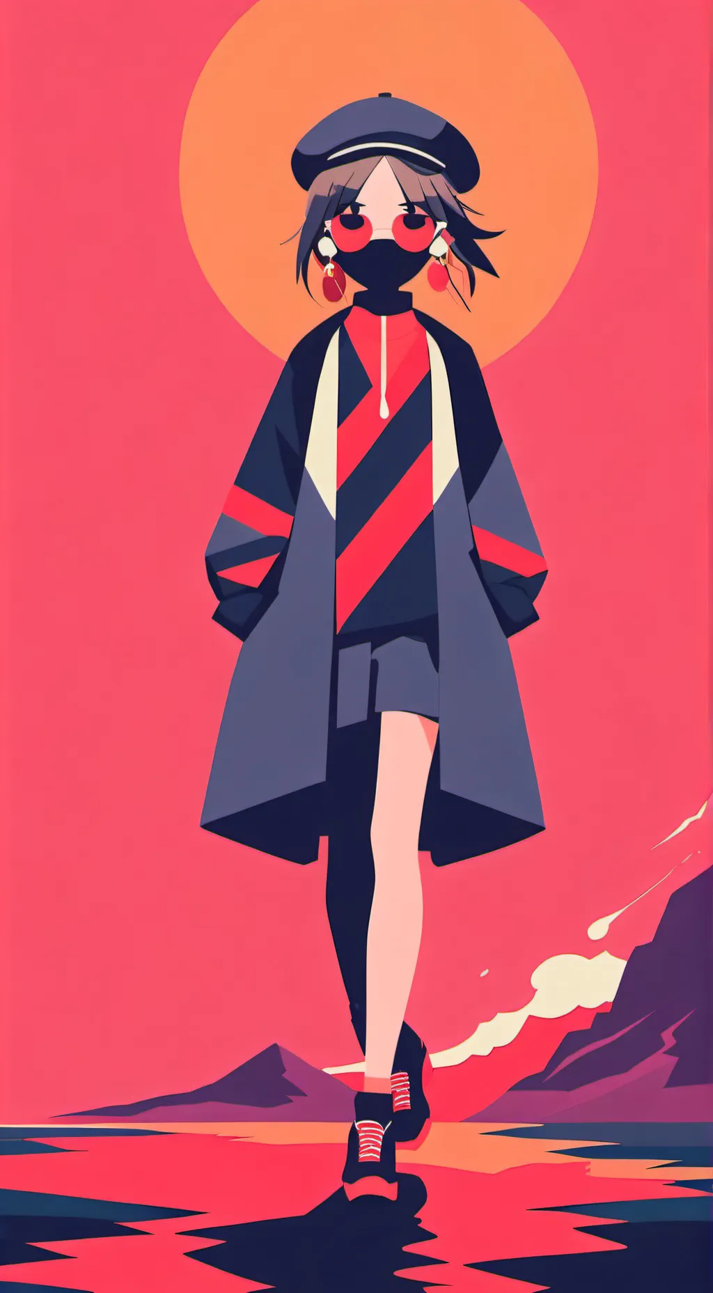 ai character: 🐗 Irmã do inosuke🐗 background