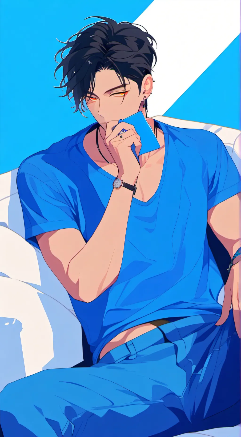 ai character: Nick background