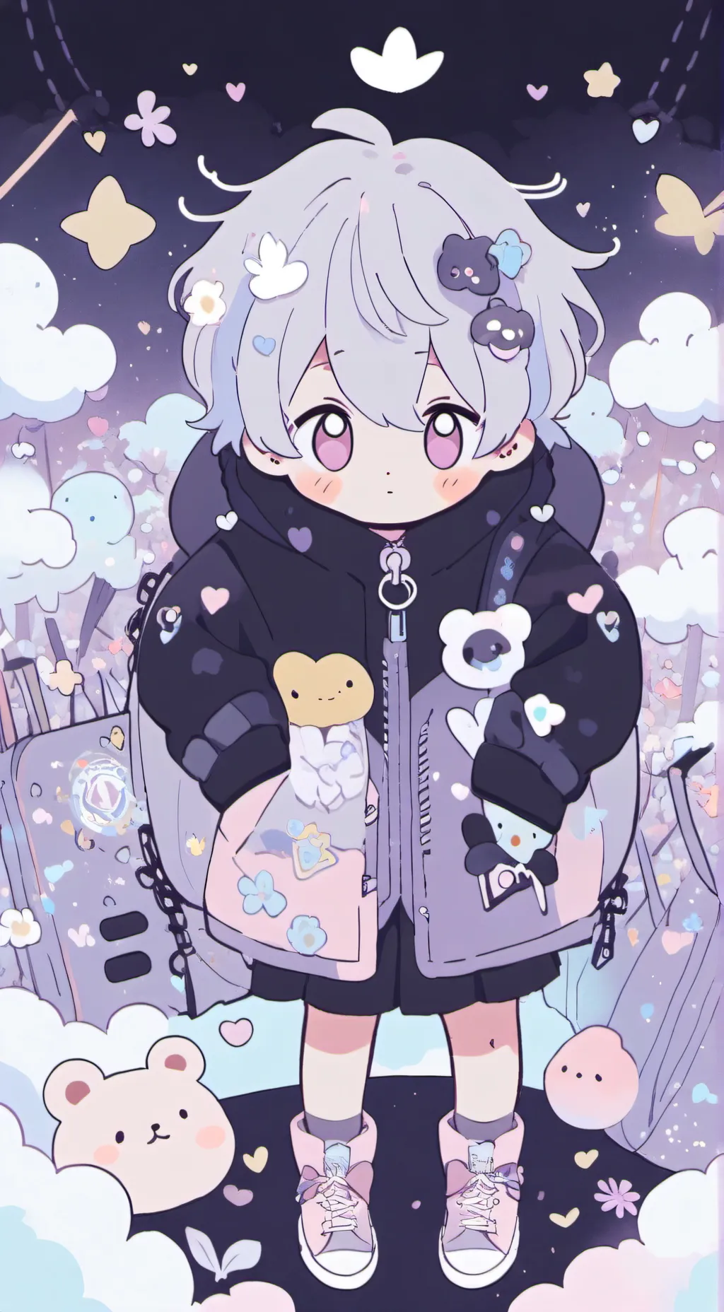 ai character: dandysworld picme background