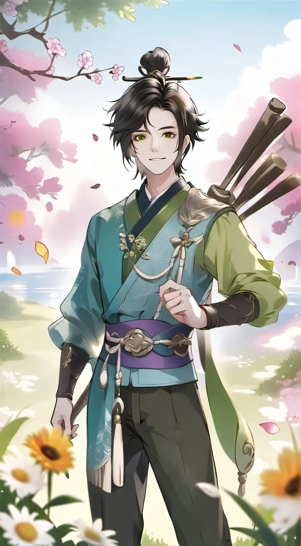 ai character: Dandys World background