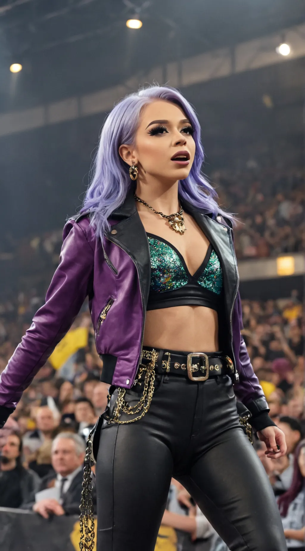 ai character: Cora Jade  background