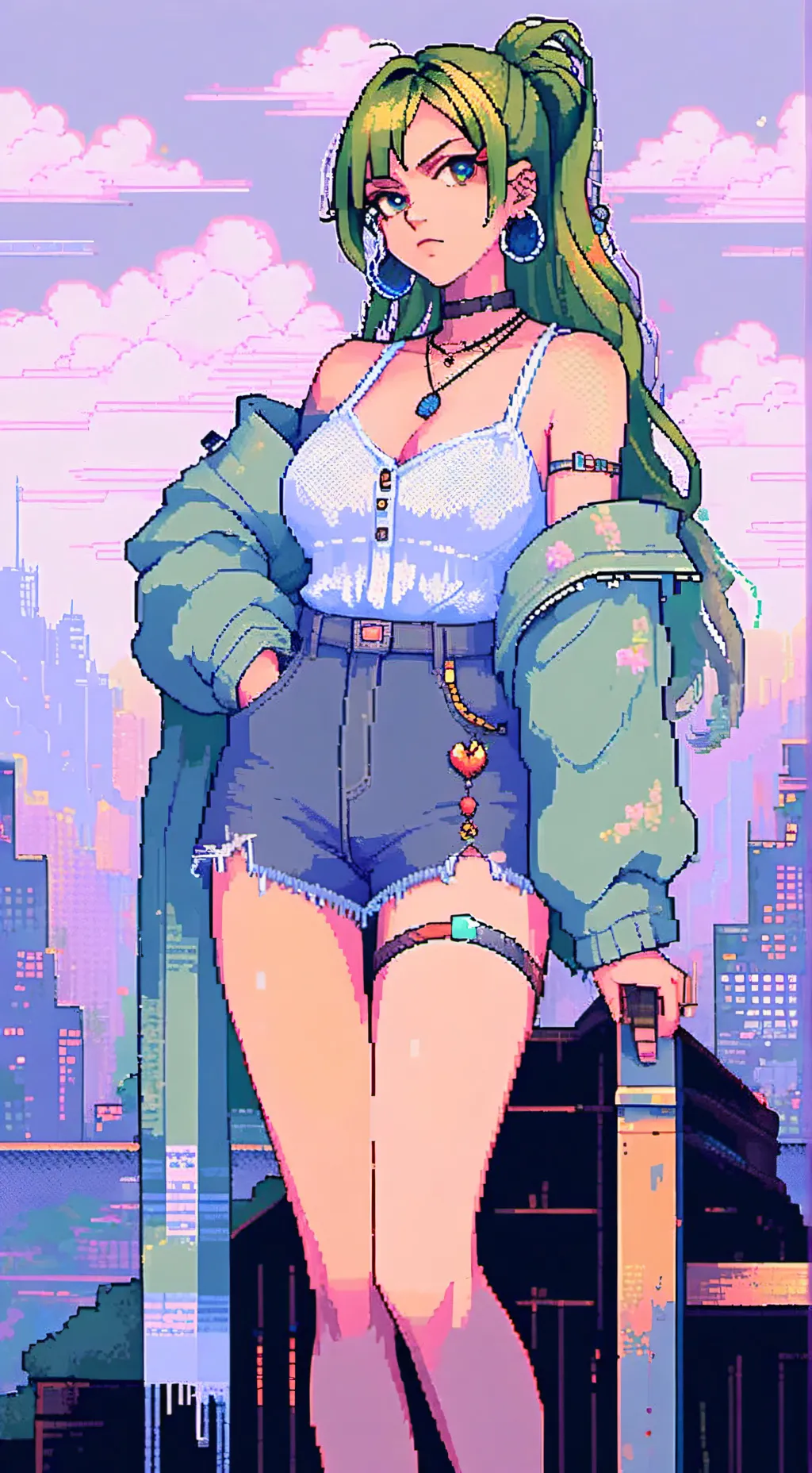 ai character: erina background