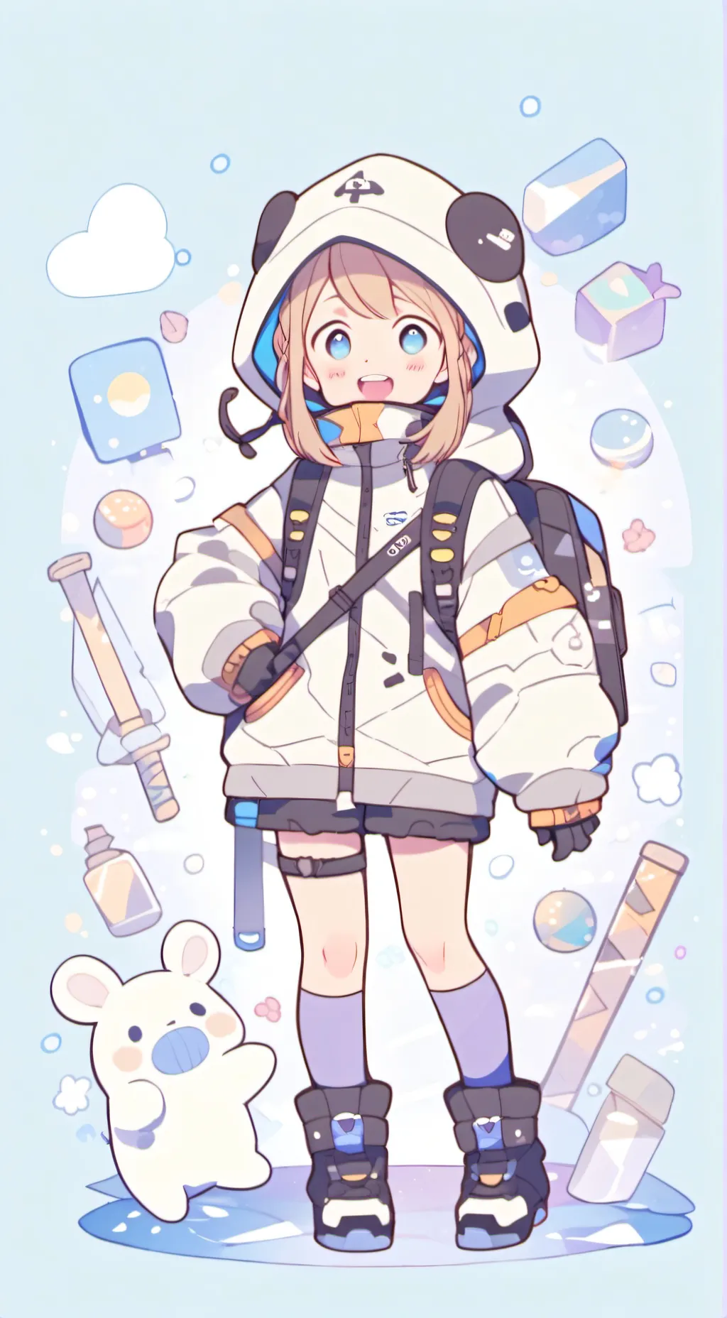 ai character: Gigi background