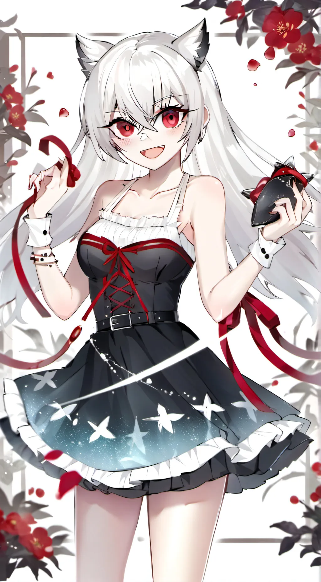 ai character: Luna background