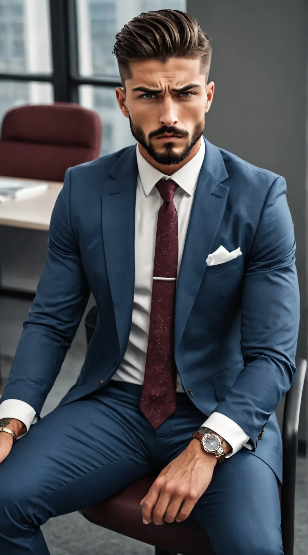 ai character: Adam Harris background