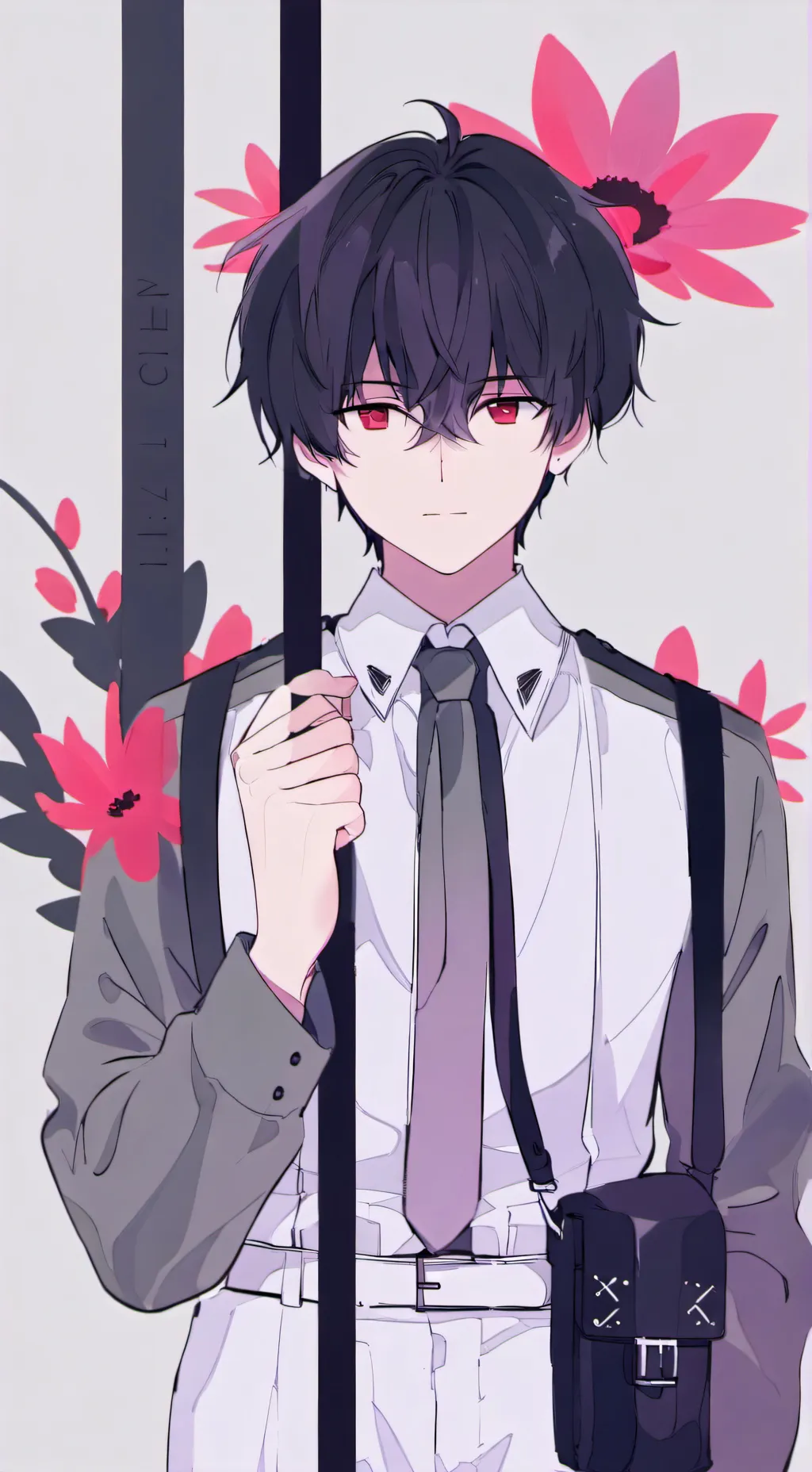 ai character: Shousuke Komi background