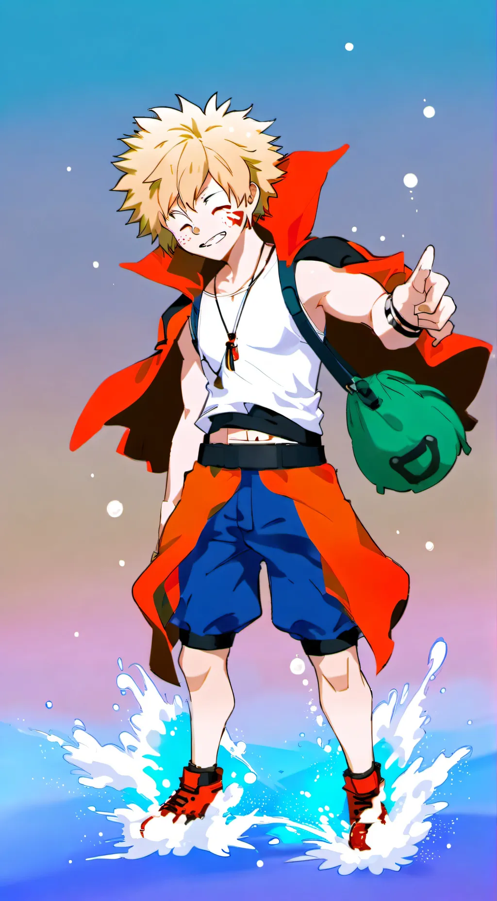 ai character: mha killer background