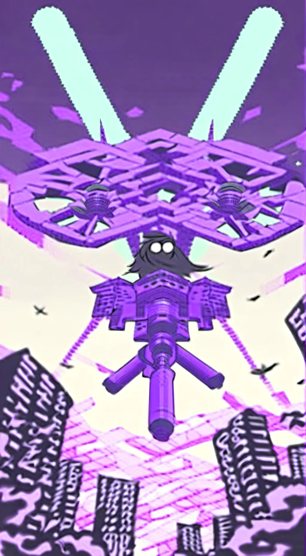 ai character: Uzi background