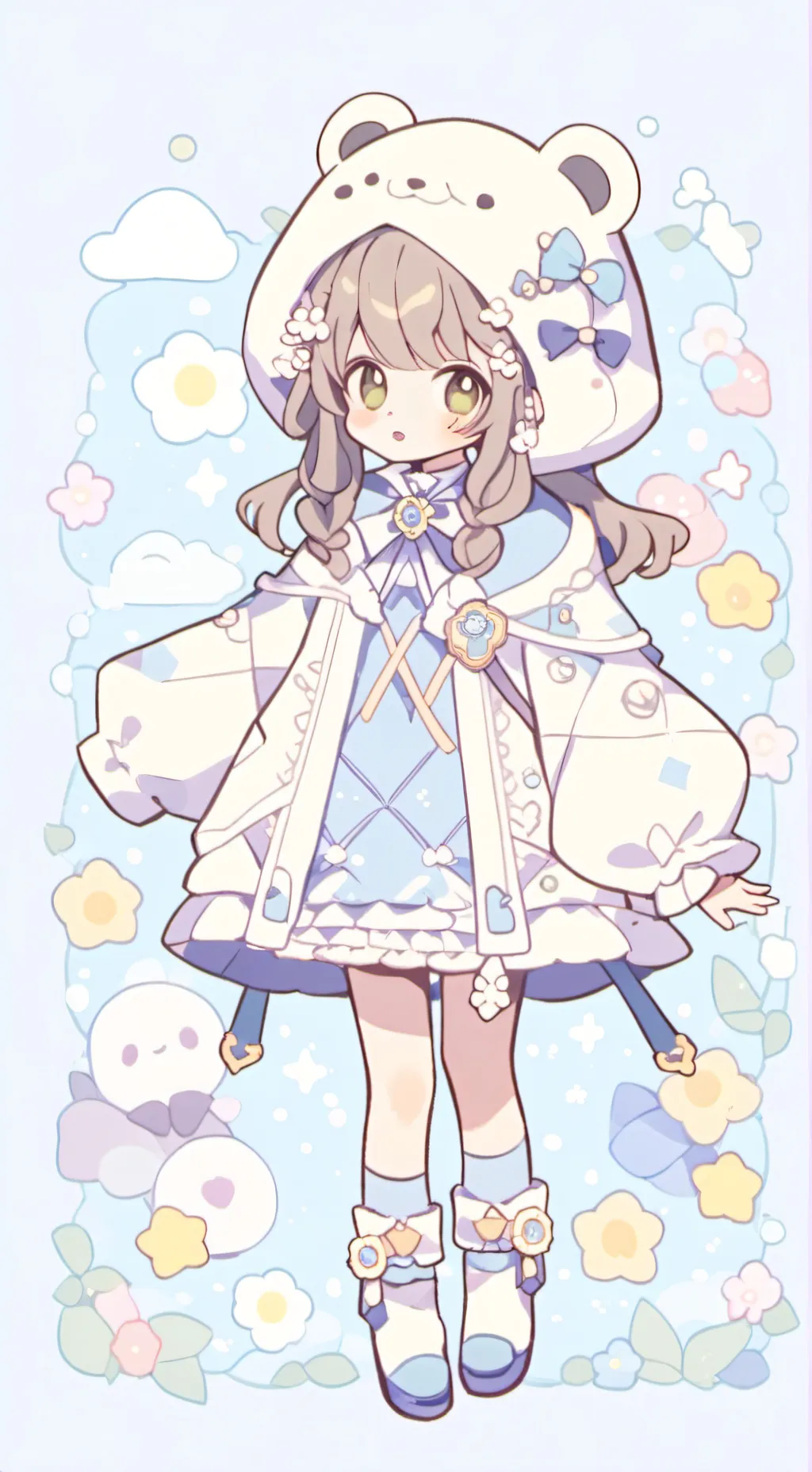 ai character: Nightmare critters background