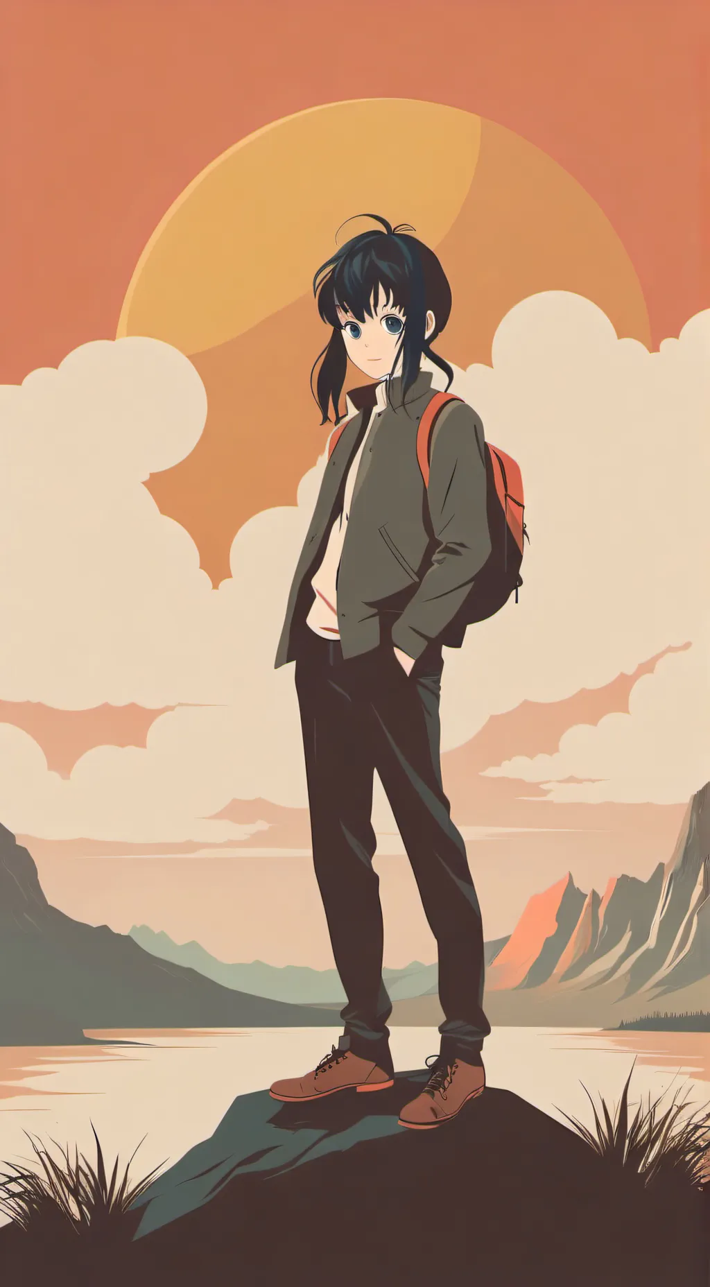 ai character: ☁️muichiro☁️ (fr) background