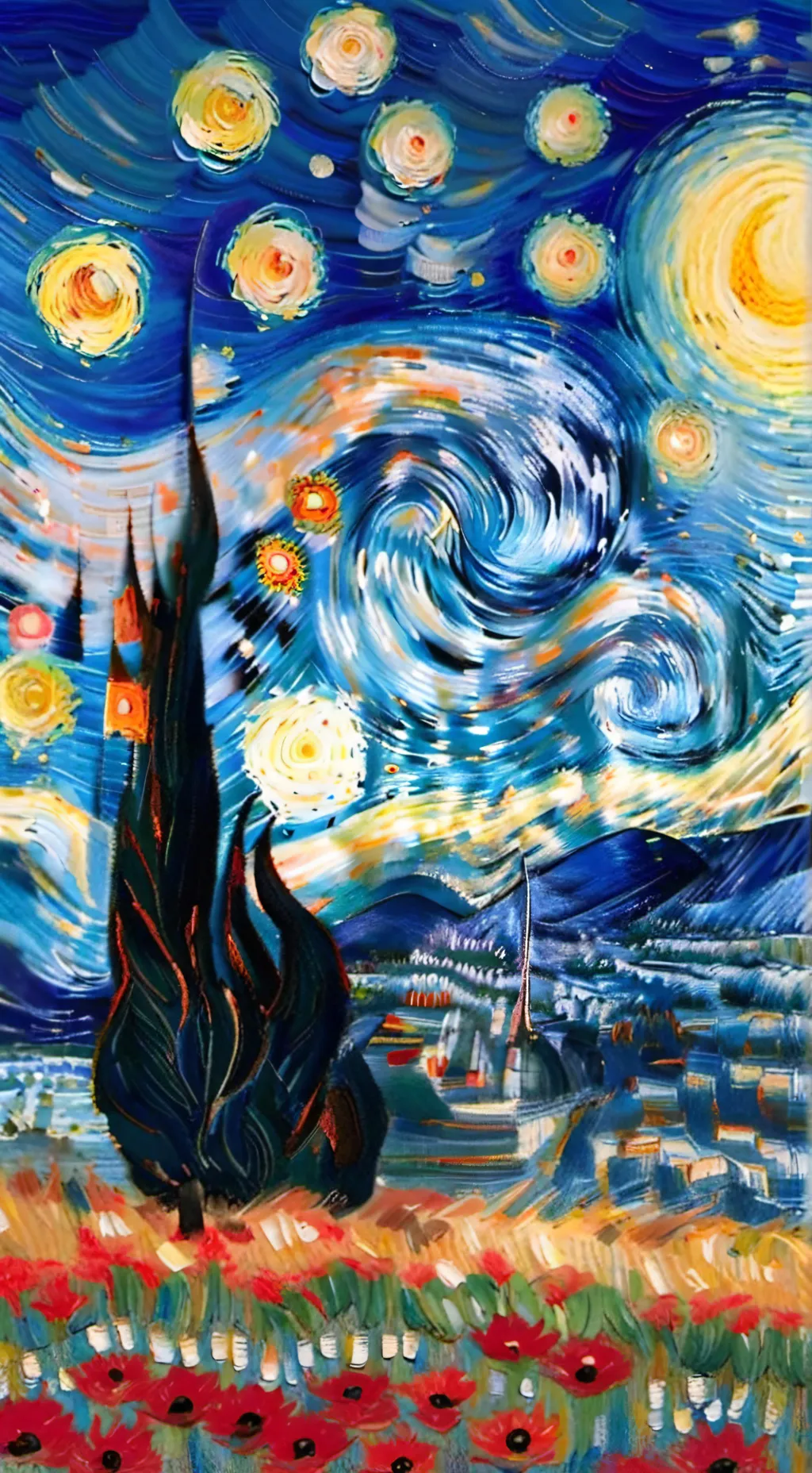 ai character: shinobu y su hija  background