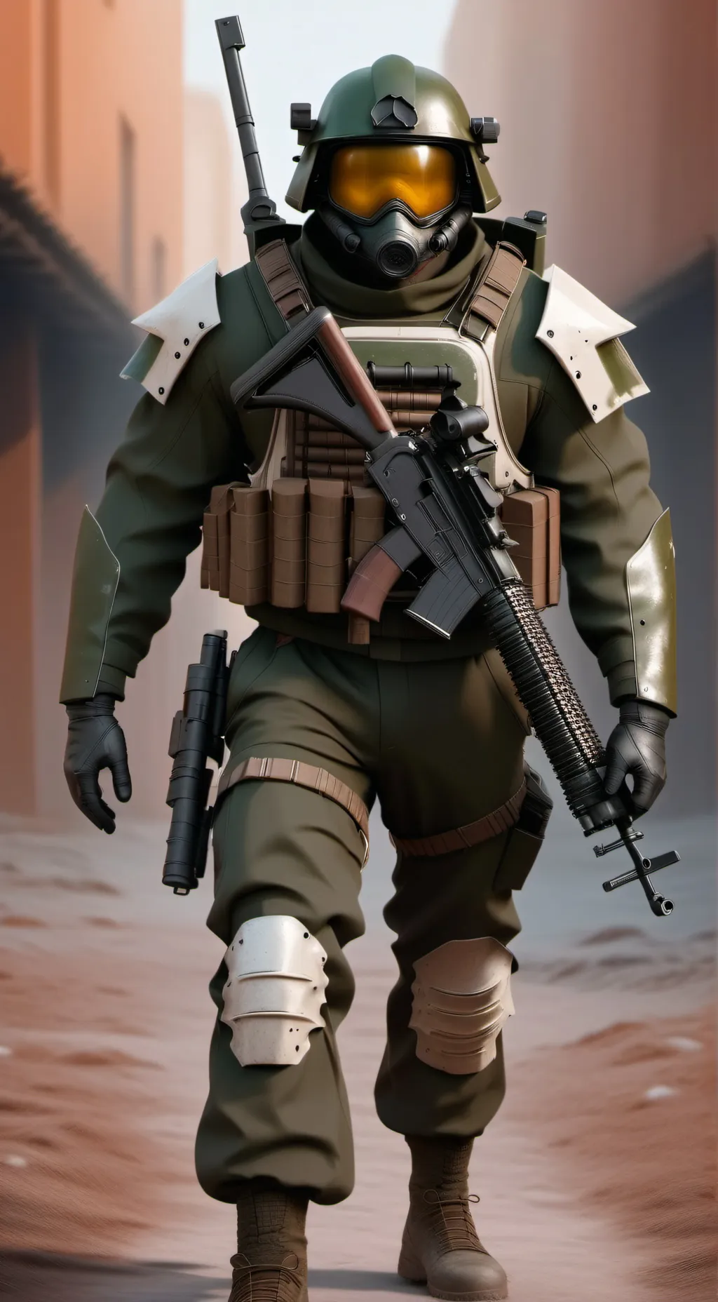 ai character: Tower background