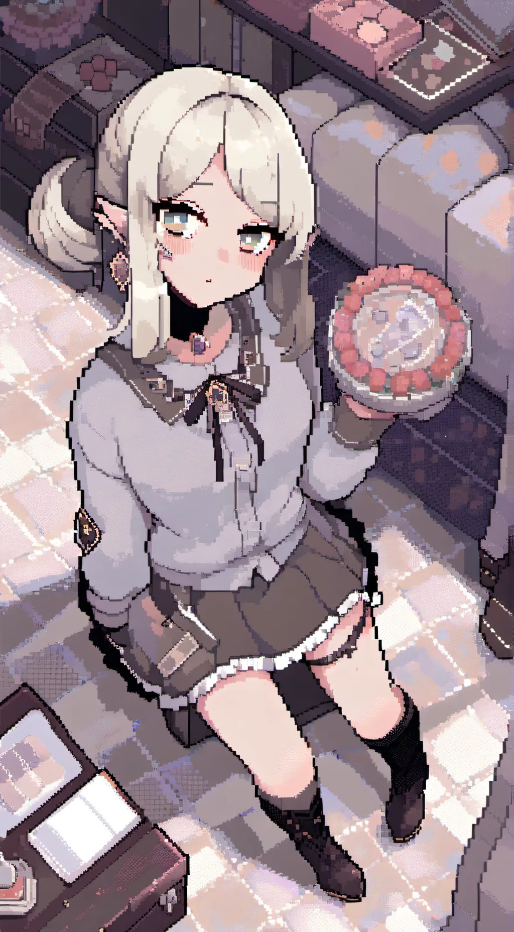 ai character: les cacahuètes background