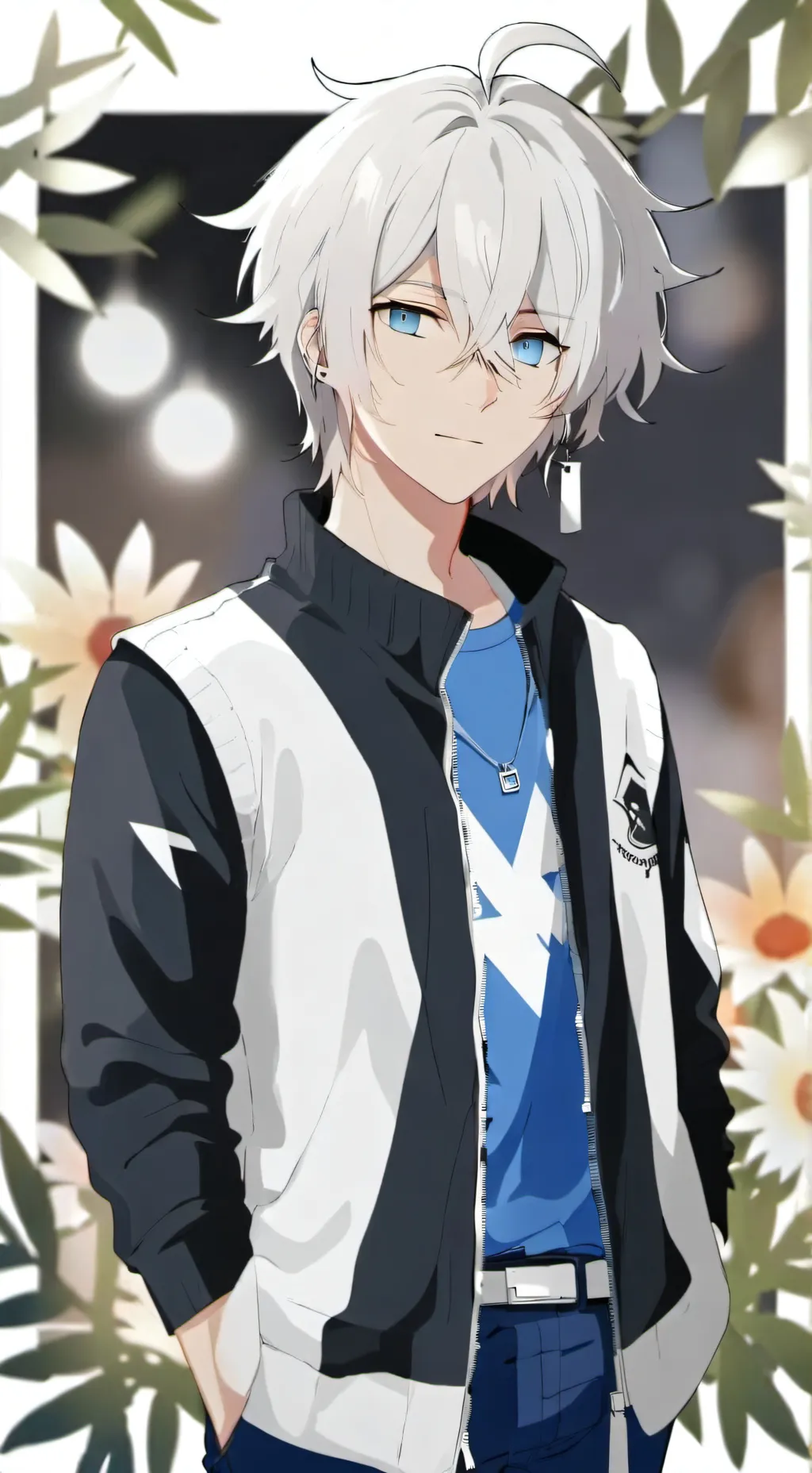 ai character: max🌸 background