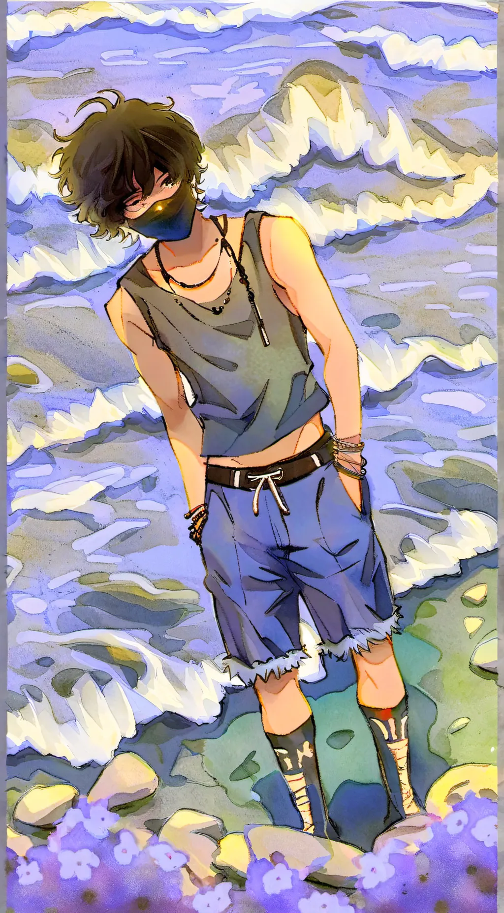 ai character: /~{Milo}~\ background