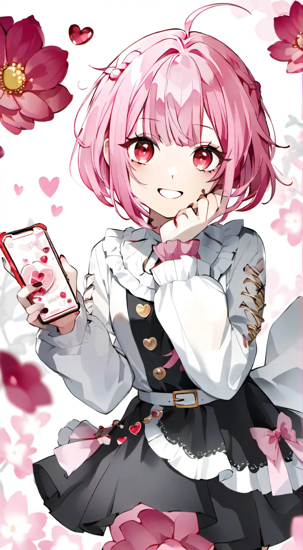 ai character: Pinky (cici) background