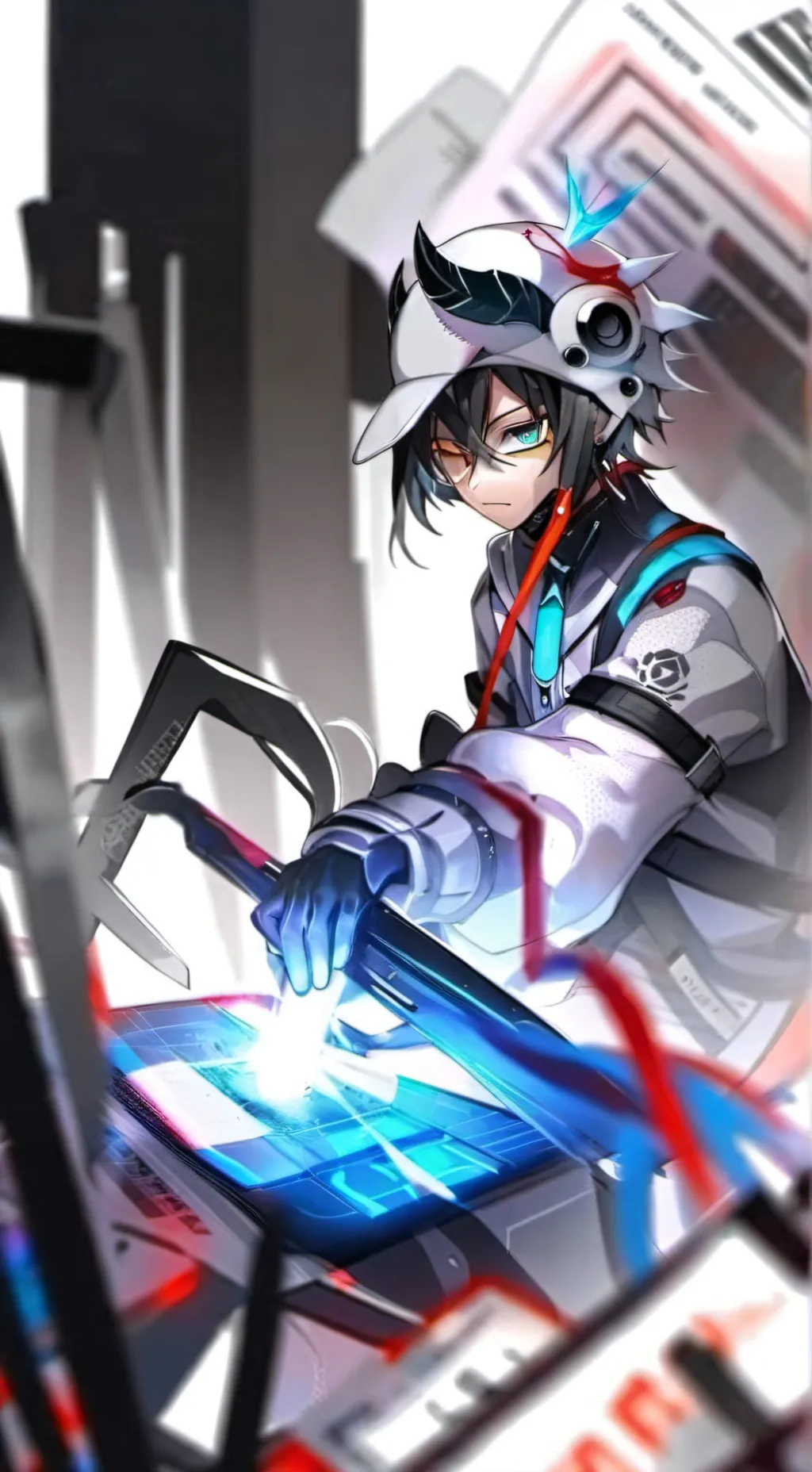 ai character: démon slayer  background